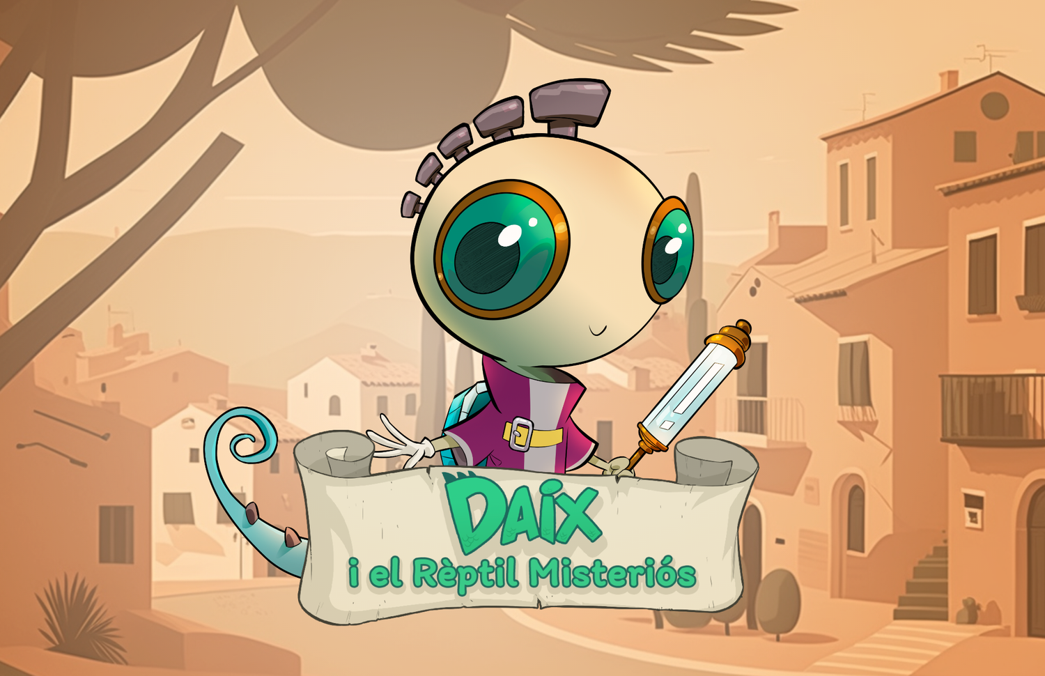 Daix & The mysterious reptile